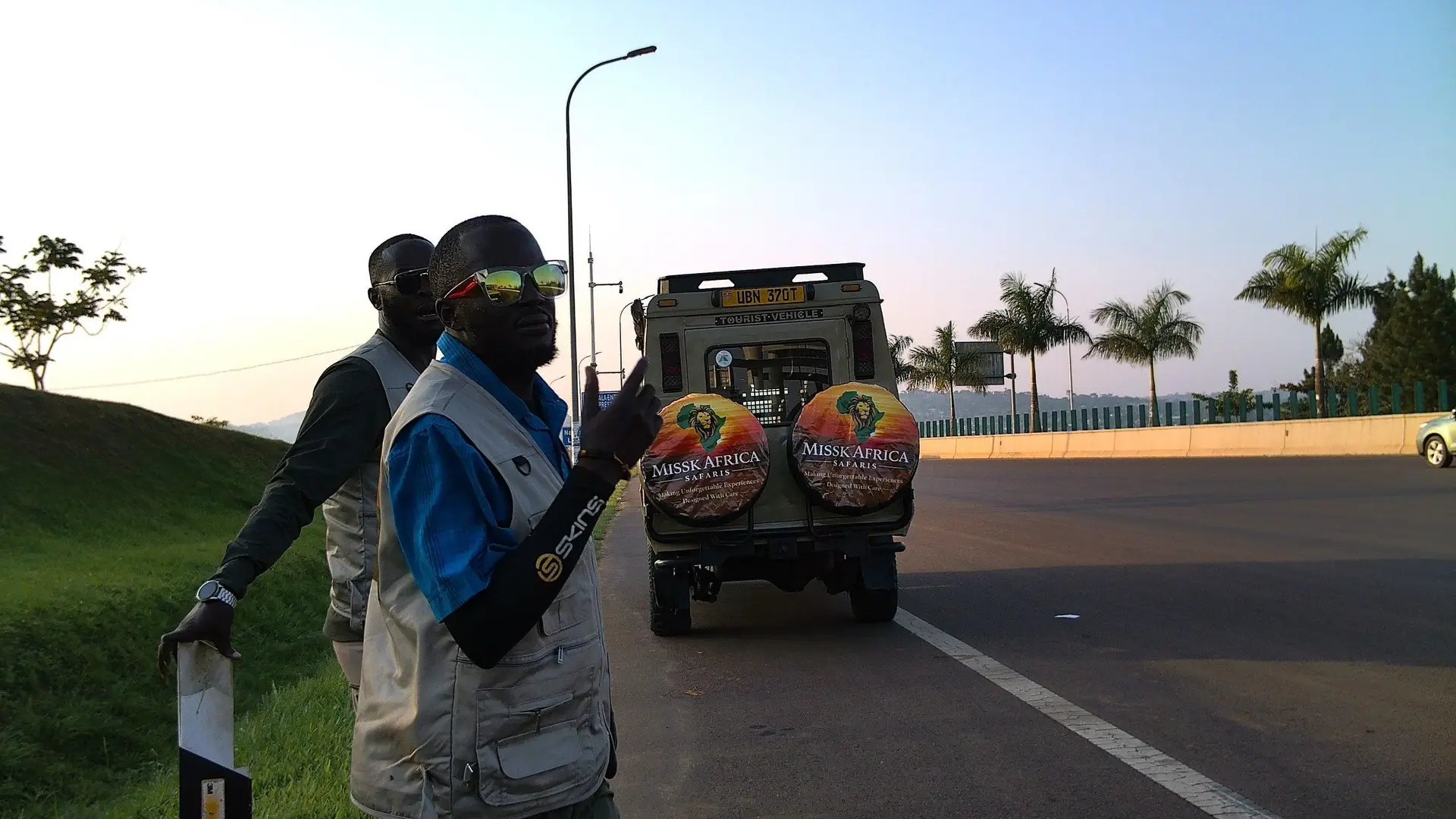 MISSK Africa Safaris team on the road